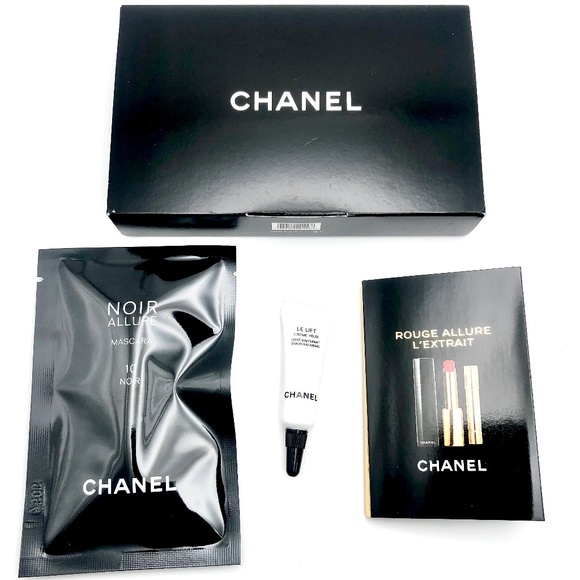 Chanel Beauty Set Mascara Lipstick Le Lift Eye Cream NEW IN BOX - Picture 1 of 6